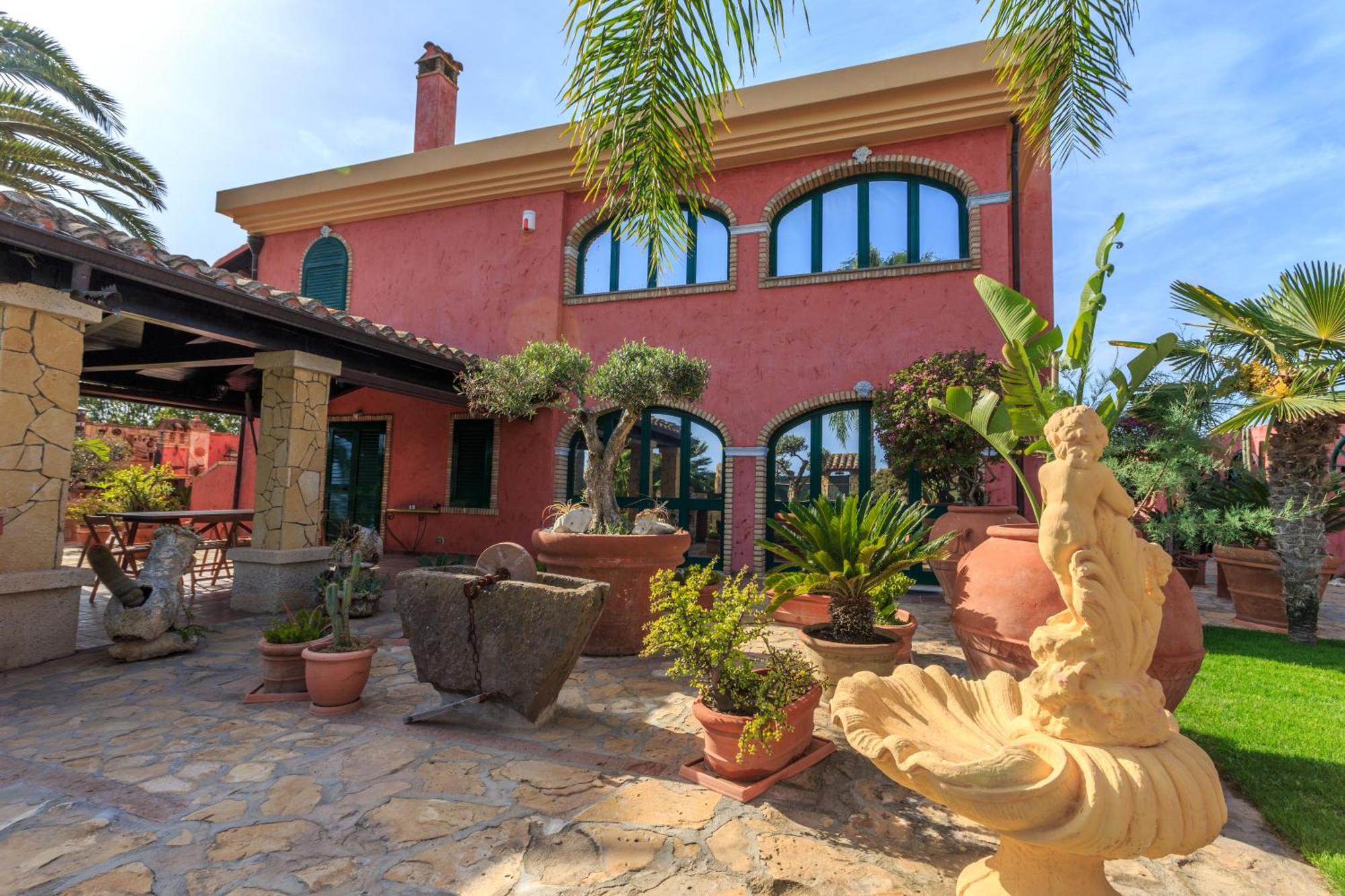 Casa Vacanze Villa Flumini Флумини-ди-Кварту Экстерьер фото